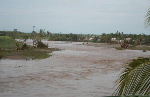 Está en ascenso el nivel del río Papaloapan reporta esta mañana la