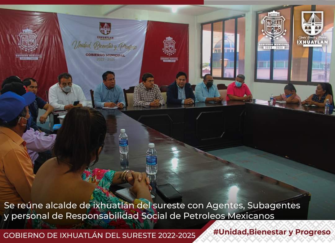 Se Re Ne Alcalde De Ixhuatl N Del Sureste Con Agentes Subagentes Y