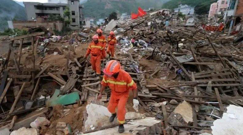 Terremoto De Magnitud 6 6 Sacude La Provincia De China Dejando Decenas