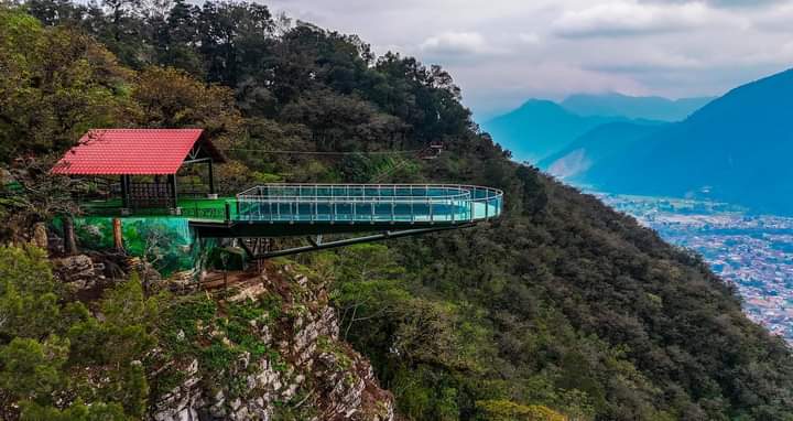 Espectacular Vista Inauguran Atalaya De Cristal Nuevo Mirador En El