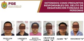 FGE Veracruz detiene a 11 personas por presunta desaparición forzada durante operativo “Blindaje Coatzacoalcos”