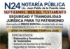 📜 ¡SEPTIEMBRE, MES DEL TESTAMENTO! 📜