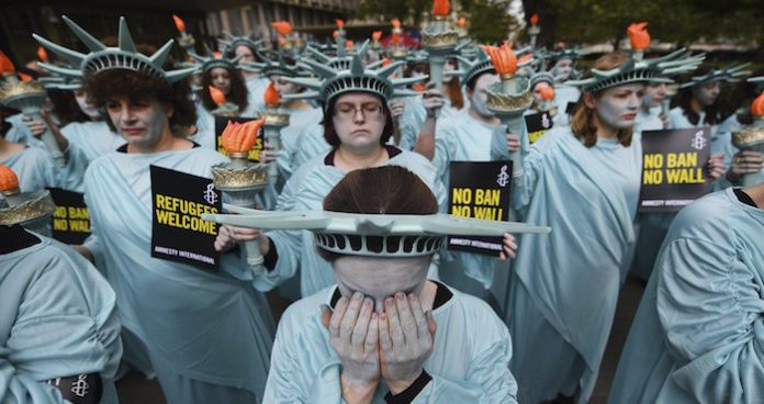 MANIFESTACIÓN CONTRA TRUMP EN LONDRES