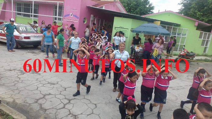 SUBIRRealizan simulacro de sismo en plánteles educativos de LCH1