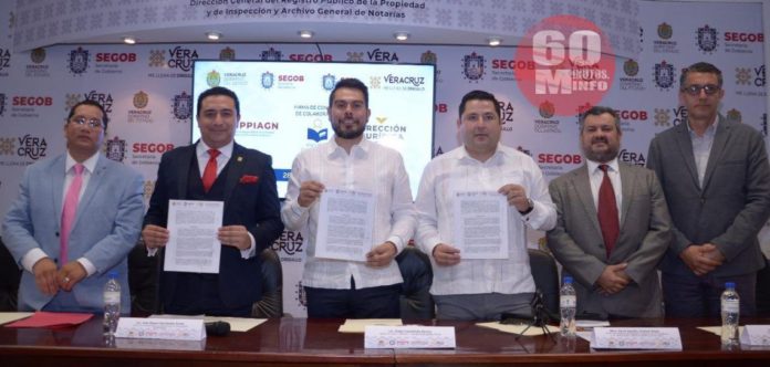 Impulsan SEV y Registro Público de la Propiedad celeridad en escrituración de escuelas
