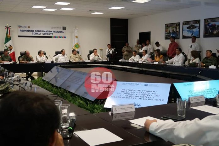 subirParticipa Gobernador Garcia Jiménez en la construcción de la agenda de Seguridad Nacional