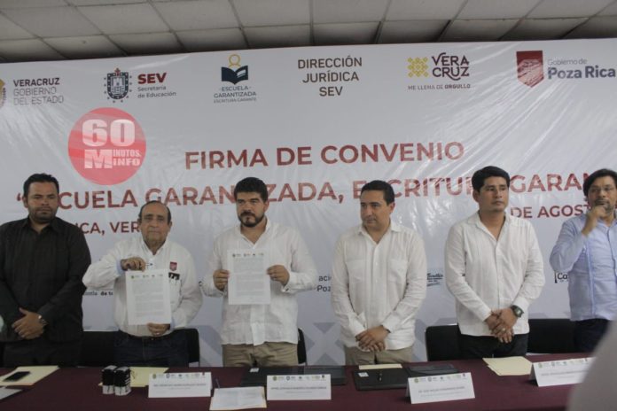 A la fecha, más de 100 municipios en programa de escrituración de la SEV