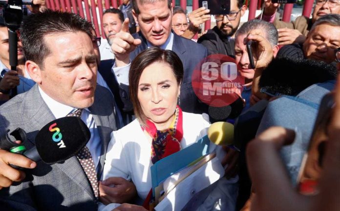 Rosario Robles llega a audiencia al Reclusorio Sur