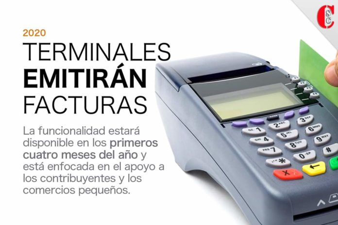 Terminales de tarjetas emitirán facturas al instante en 2020
