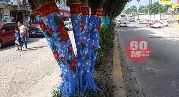 choapense pintará árboles con motivos navideños (1)