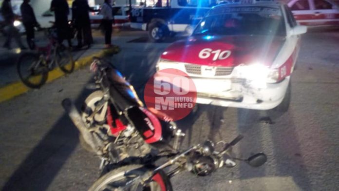 Choque deja un lesionado