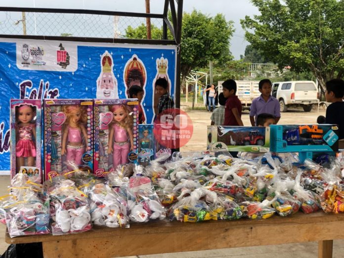 El DIF continúa llevando alegría a niños de las comunidades rurales 3