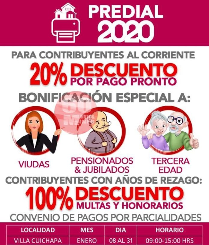Hoy inicia el pago del Impuesto Predial en Villa Cuichapa (3)