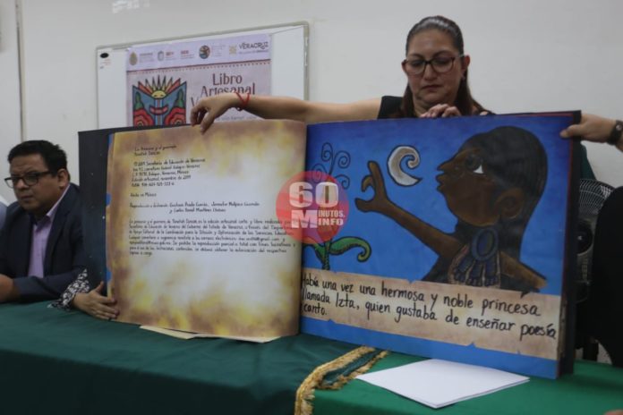 SEV presenta Libro Artesanal Veracruzano para fomentar lectura en escuelas de alta marginación 2