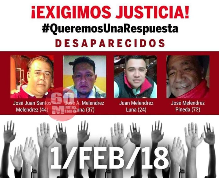 Comerciantes de Minatitlán llevan dos años desaparecidos en Jalisco