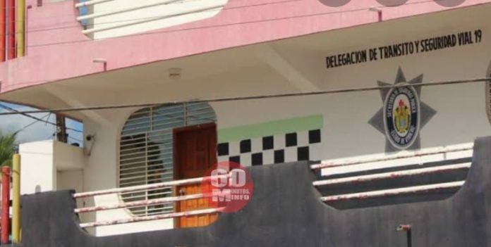 Delegado de Transito de Agua Dulce causa baja