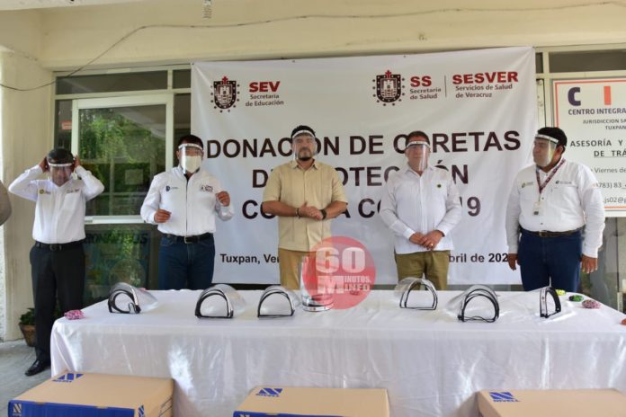 Donan Tecnológicos 800 caretas protectoras a jurisdicciones sanitarias de Tuxpan, Poza Rica y Coatzacoalcos7
