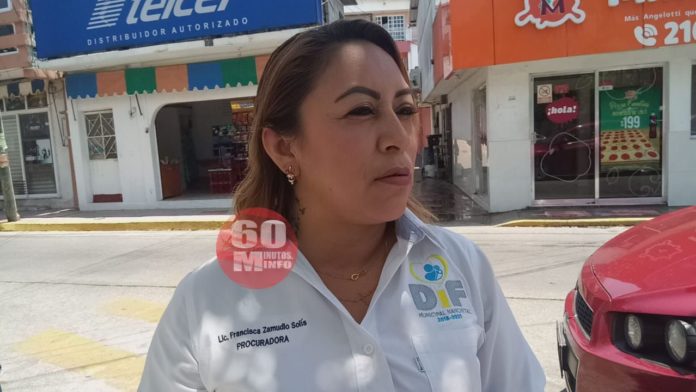 Francisca Zamudio Solís, procuradora DIF municipal.