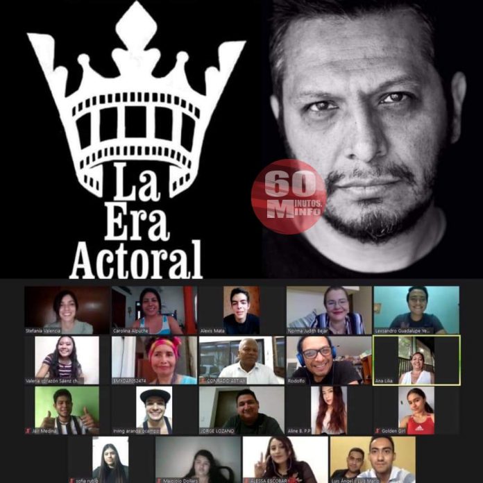 Culmina segundo módulo en línea del taller de Dirección de Actores a cargo de Rodolfo Palacios2