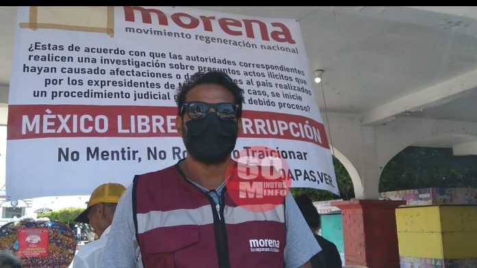 Terminaron recaudación de firmas en Las Choapas