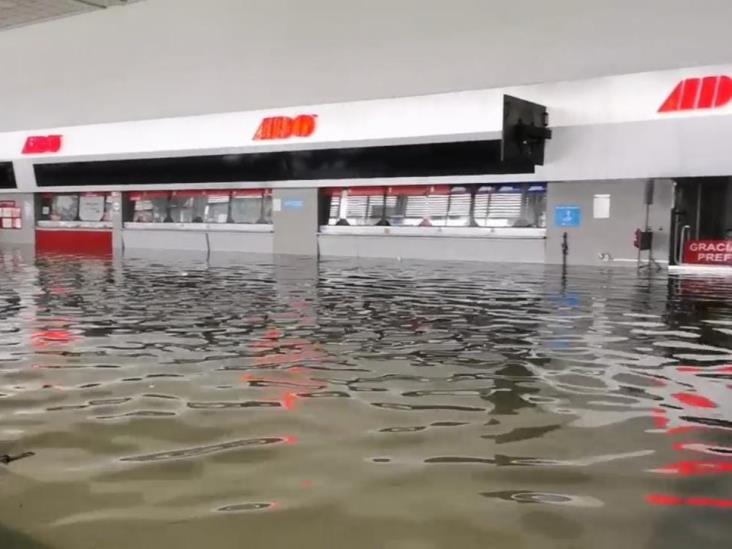 Inundación Terminal ADO Villahermosa | 60 Minutos
