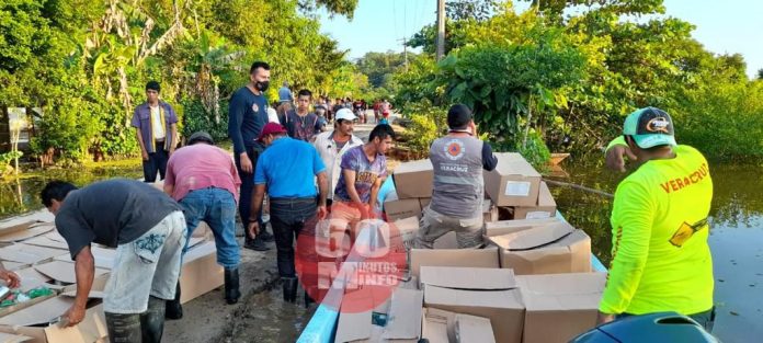 Amplía Gobierno del Estado atención por lluvias en el sur y envía apoyo a Tabasco