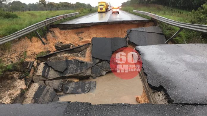 Más de dos meses para reconstrucción del kilómetro 37