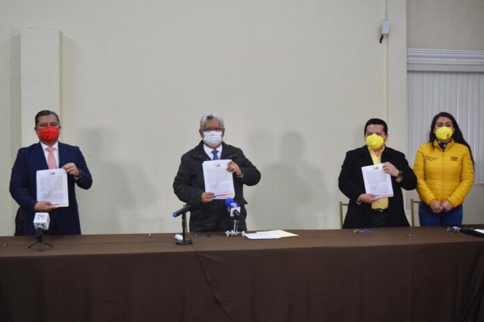 PRI, PAN y PRD firman convenio de coalición en Veracruz2