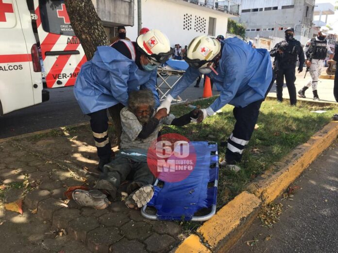 Sacan como criminal a indigente del comunitario de Coatzacoalcos