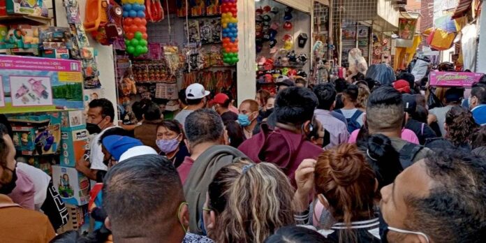 Tepito, foco de contagio; acudieron 130 mil personas para Día de Reyes
