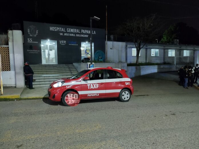 Balean a taxista papanteco