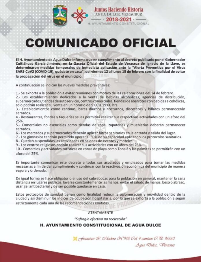 Comunicado Oficial