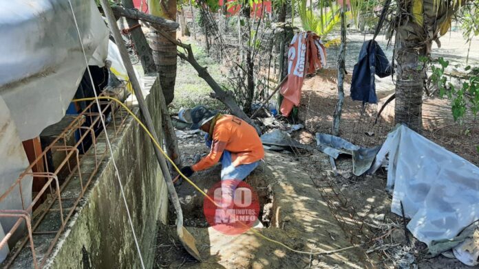 Familia de escasos recursos inició la construcción de su casa gracias al apoyo de la ciudadanía