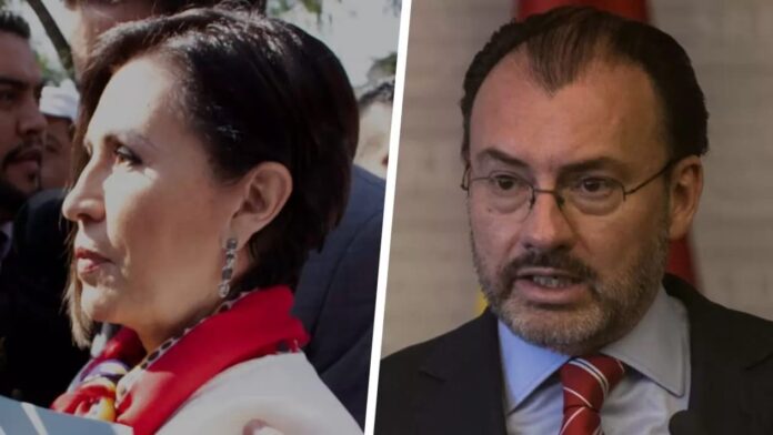 Pone el dedo Rosario Robles a Videgaray