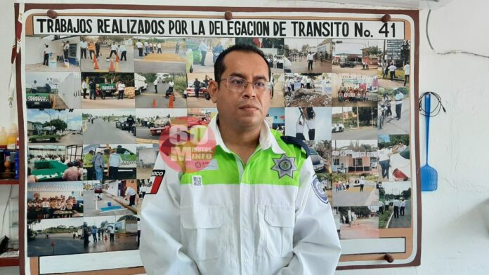 Carlos Mario Felipe Santiago, es el nuevo Delegado de tránsito en Nanchital