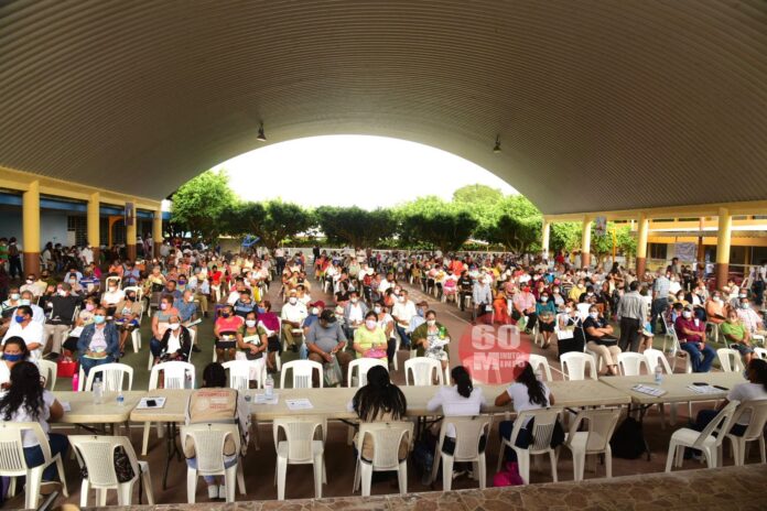 Inició la Jornada de Vacunación contra el covid-19 en Acayucan