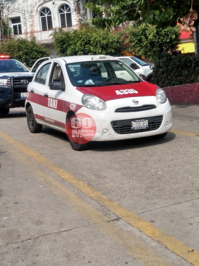 Recuperan taxi robado