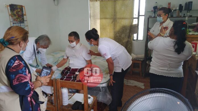 Visitaron domicilios para aplicar vacuna
