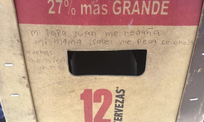 NIÑA PIDE AYUD