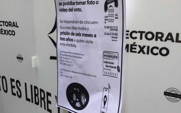 Cuidado Si tomas una foto a la boleta electoral podrías ir a la cárcel