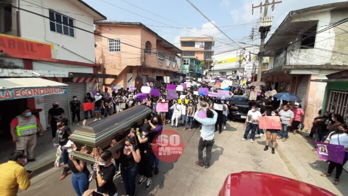Nanchitecos marchan por Itzel Dayana, exigen justicia2