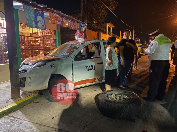 El empresario oluteco Josefino Morales provoca accidente contra dos automóviles2