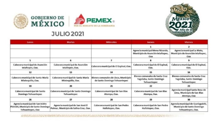 PEMEX pone a disposición una Unidad Médica Móvil gratuita, en la zona centro de la región del Istmo de Tehuantepec
