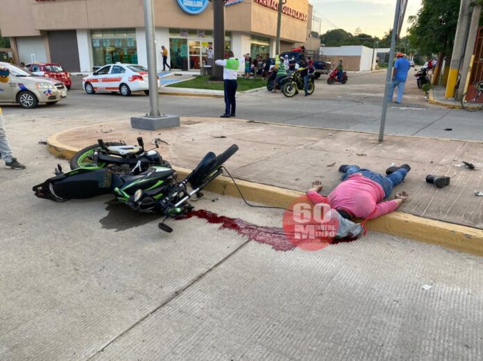 Muere el diseñador conducía su moto y se accidentó en el bulevar