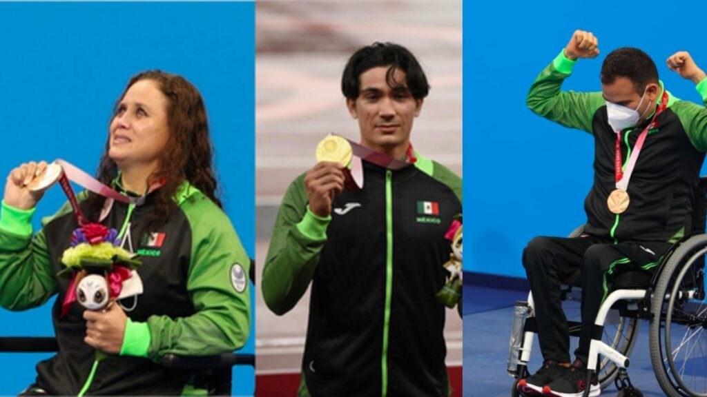 mexicano! Estos 3 medallistas paralímpicos son de Veracruz