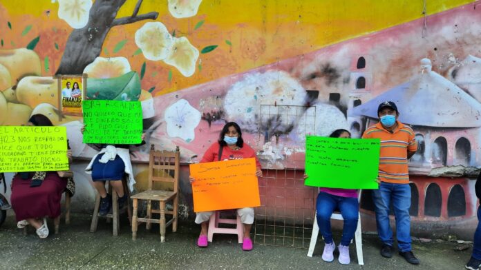 MANIFESTACION DE COMERCIO EN NANCHITAL