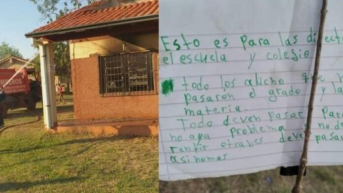 principal_queman_escuela_en_paraguay_por_alumnos_reprobados_