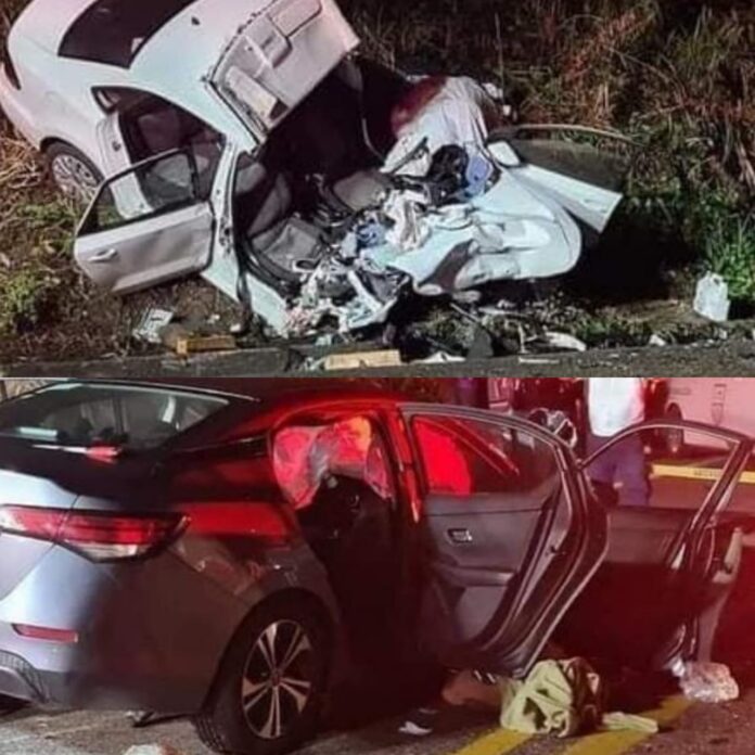 brutaL CHOQUE EN LA CARRETERA OCOZOCUATLA