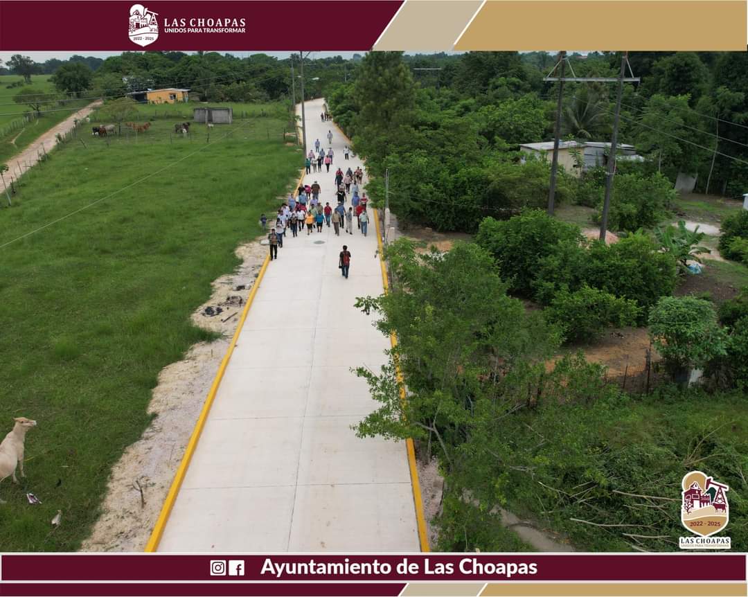 Ayuntamiento de Las Choapas entrega obra a la Colonia Solidaridad. | 60 ...