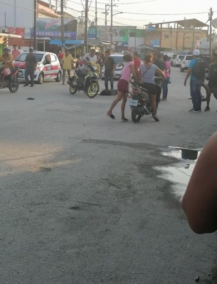 Motociclista atropella a niña en Cuíchapa